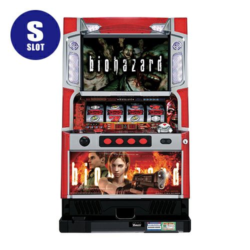 パチスロ「バイオハザード」「2008年」 山佐 中古スロット パチスロ