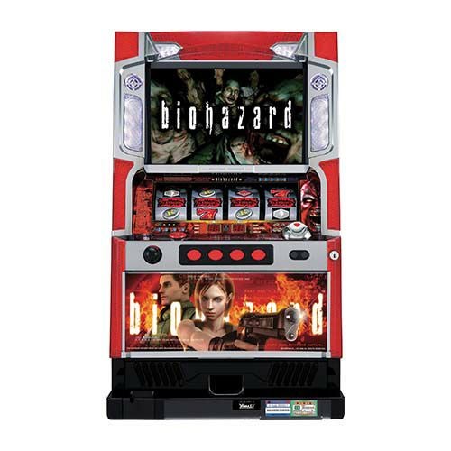 パチスロ「バイオハザード」「2008年」 山佐 中古スロット パチスロ