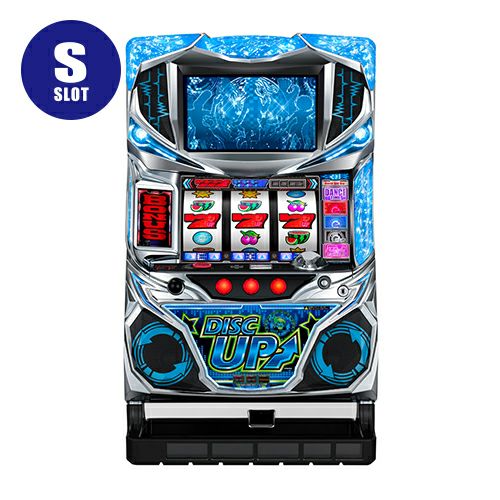 値下げ！ パチスロ ディスクアップ ブルーパネル 不要機付きフルセット パチスロ ディスクアップ 【ブルーパネル】 銀座 中古スロット