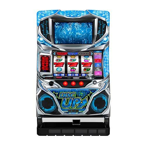 スロット　ディスクアップ　ホワイトパネル パチスロ ディスクアップ 【ホワイトパネル】 銀座 中古スロット
