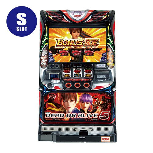 ＳＬＯＴデッドオアアライブ５ＥＫ（ユニバーサルブロス）不要機付き 実機 SLOTデッド オア アライブ5 ユニバーサルブロス 中古スロット パチスロ