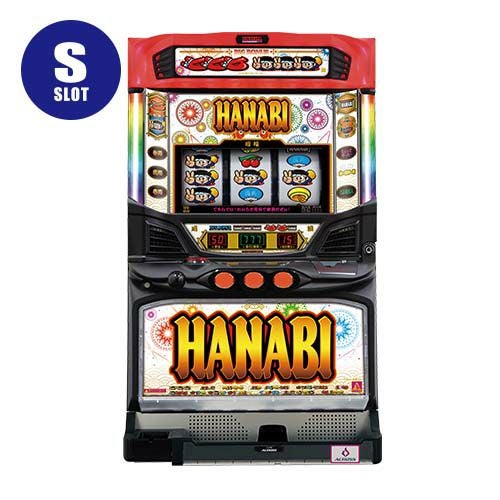 HANABI マットブラックver. スロット実機② ハナビ【マットブラックver. FINAL白夜パネル】 アクロス 中古スロット