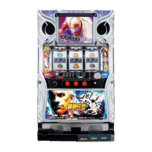餓狼伝説☆双撃【ギースパネル】 SNKプレイモア 中古スロット パチスロ