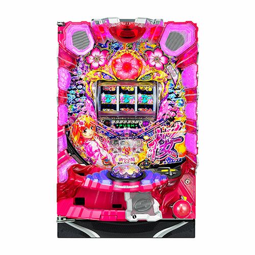 Pドラム海物語IN沖縄 桜バージョン サンスリー 中古パチンコ 実機 【玉