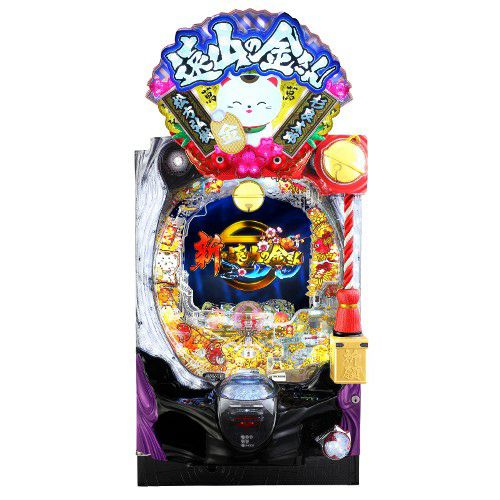 P新・遠山の金さん JFJ 中古パチンコ 実機 【玉循環加工済】 ※枠色