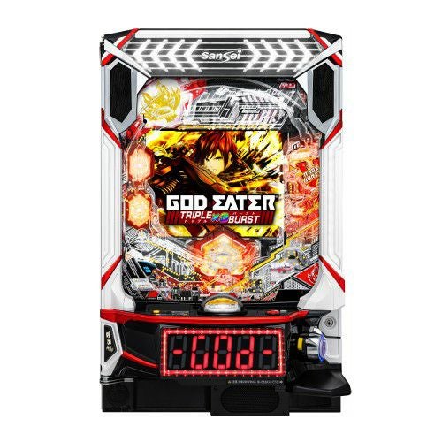 ちいぱち　eゴッドイータートリプルバーストMJ 中古　無加工 eゴッドイーター TRIPLE BURST サンセイR&D 中古パチンコ 実機 【スマ
